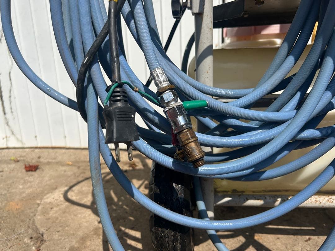 宮崎　丸山　キャリー動噴 GS35MT-20 タンクキャリー動噴　噴霧器 動画有