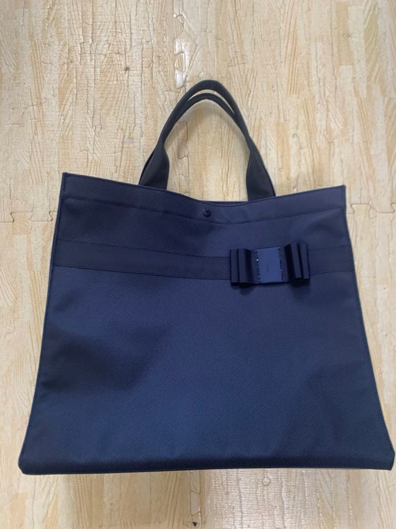 ファミリア　お受験サブバック　ネイビー