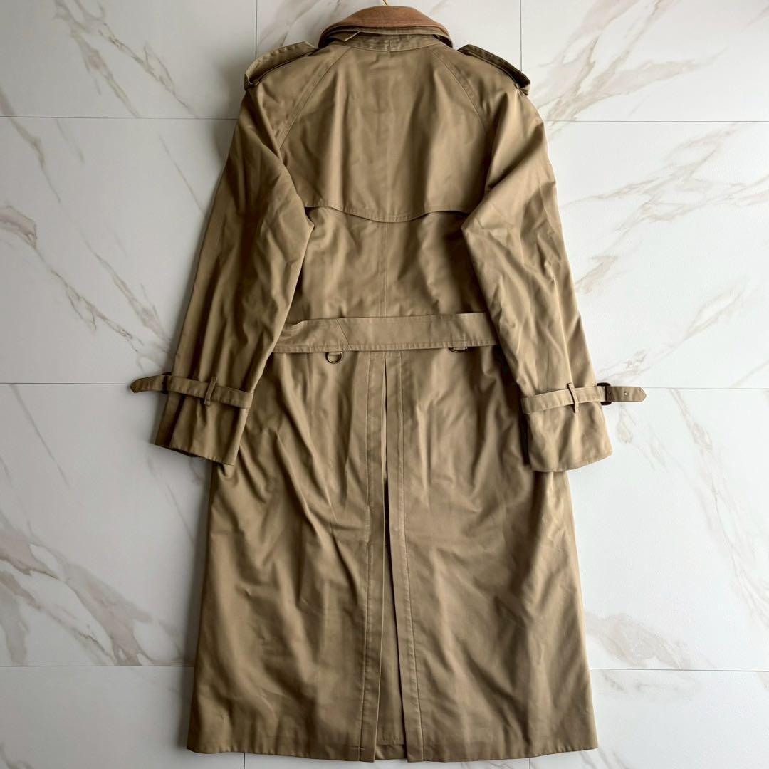 希少◆着丈114 付け襟 バーバリー ライナー ベルト付 トレンチコート