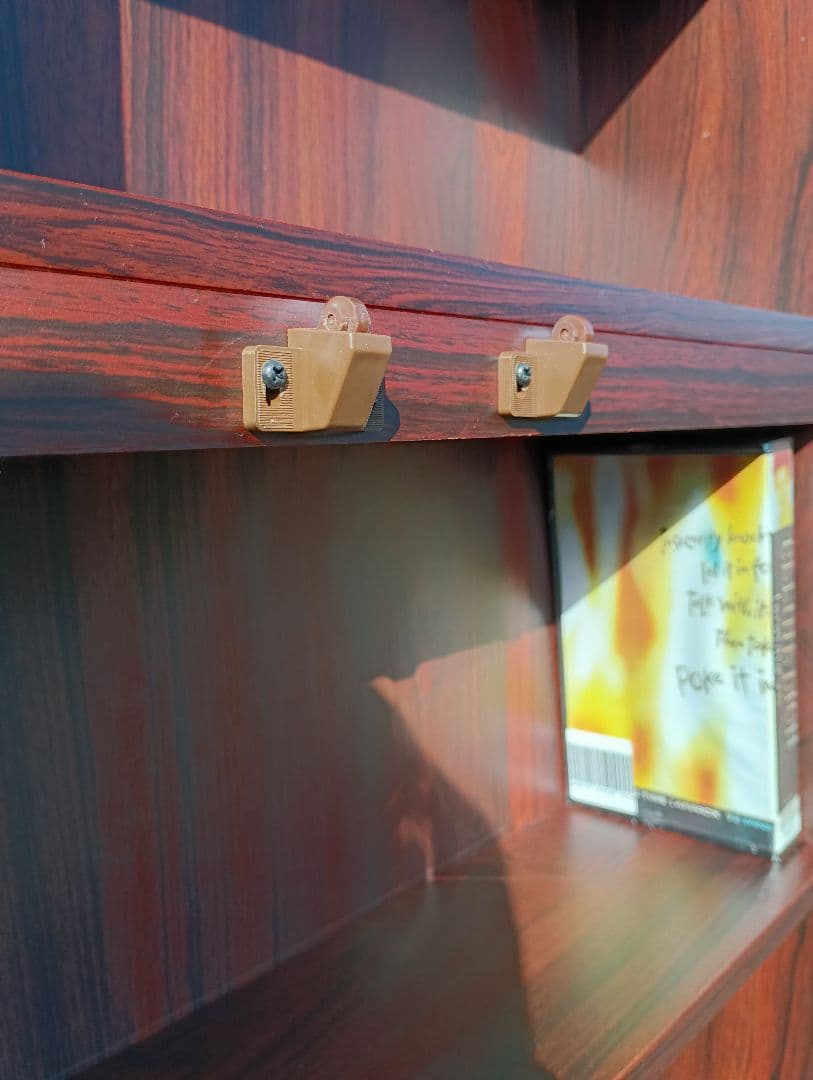 非売品　ヴィンテージ　収納ラック　棚　FUJI VHS ビデオテープ　１００本