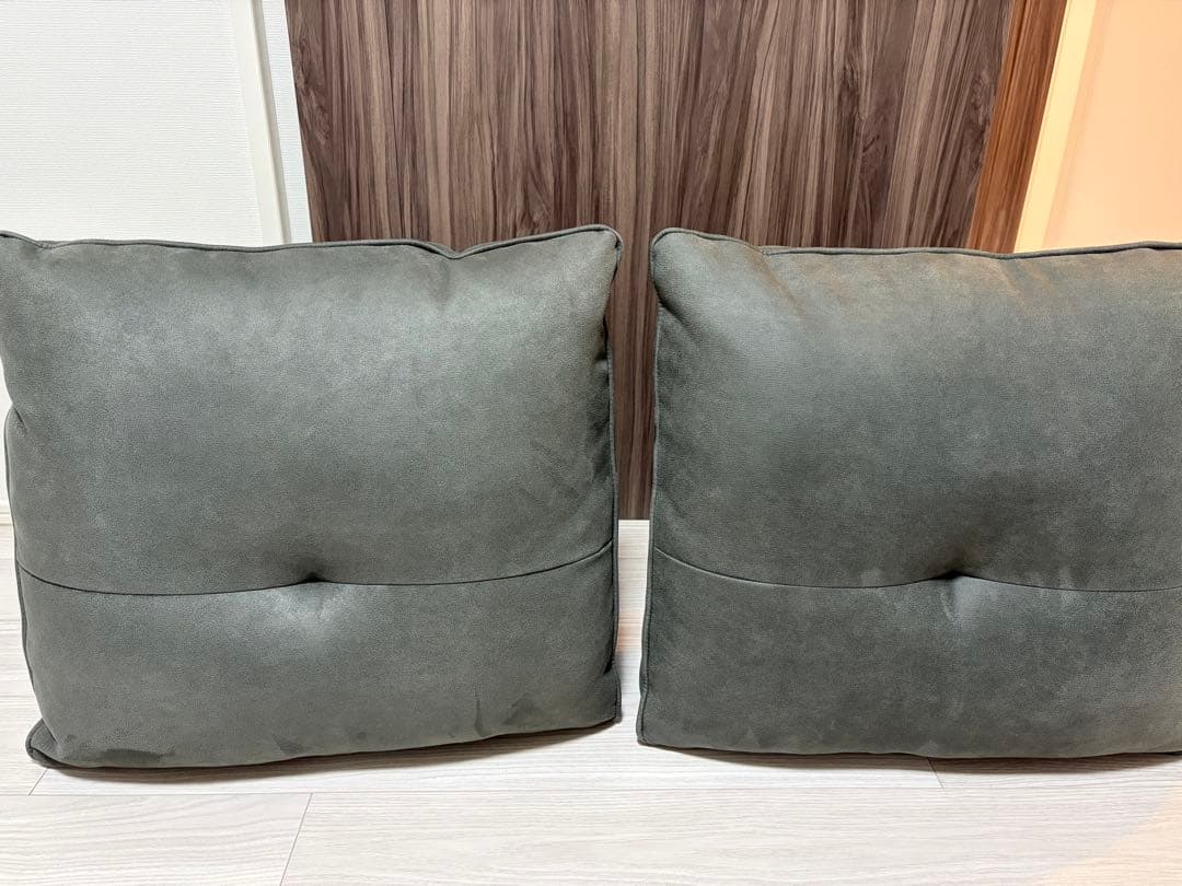 関家具　アルフレードII 背クッション　ハイタイプ2個セット　モードグレー