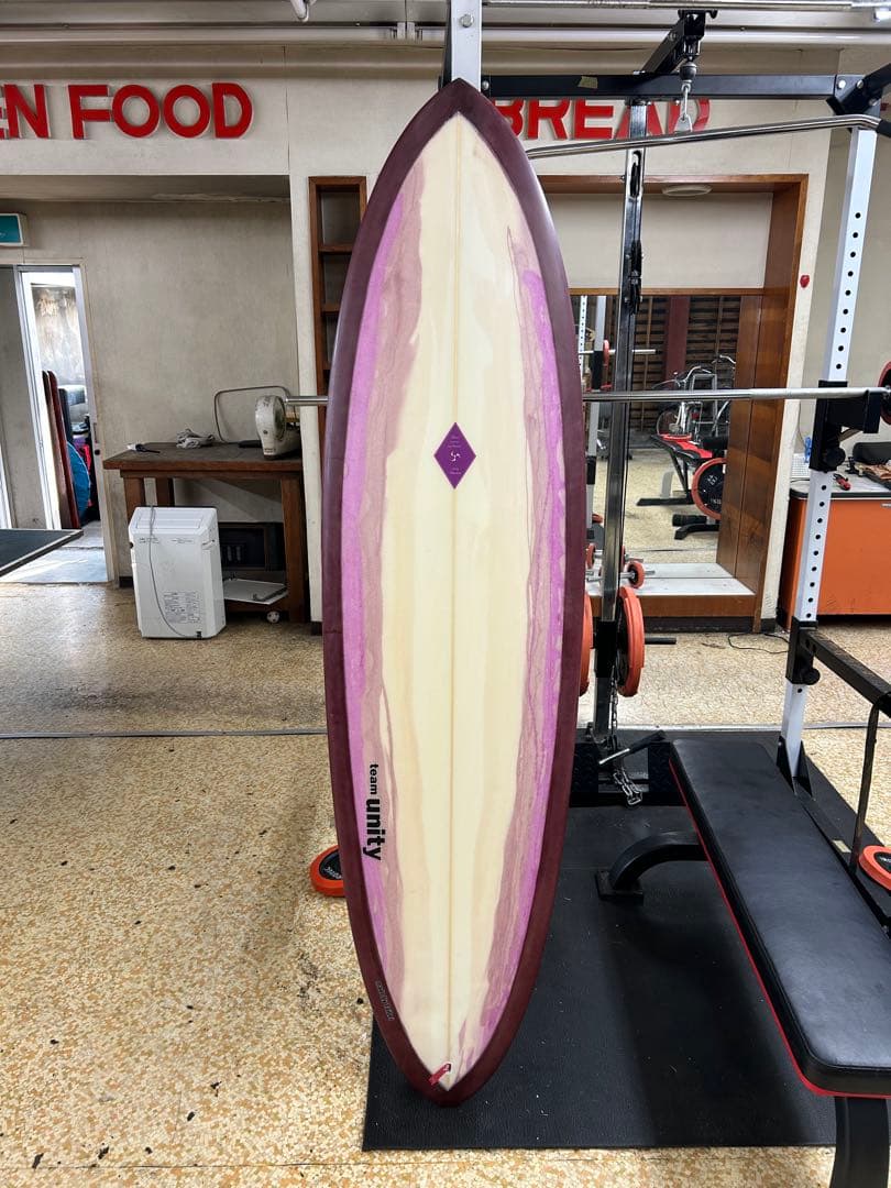 発送着払い 直接取引4000円値引き ミッドレングス カスタム 6’4 オルタナ