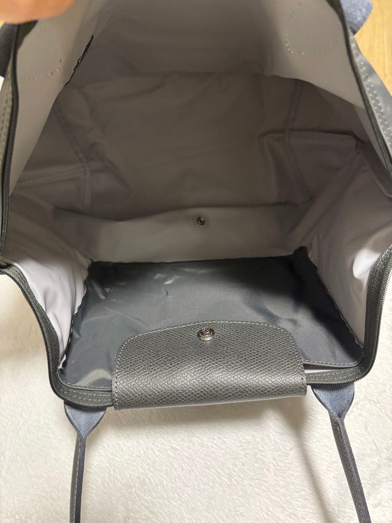 大人気 LONGCHAMP ル プリアージュ トート Lサイズ ダークグレ