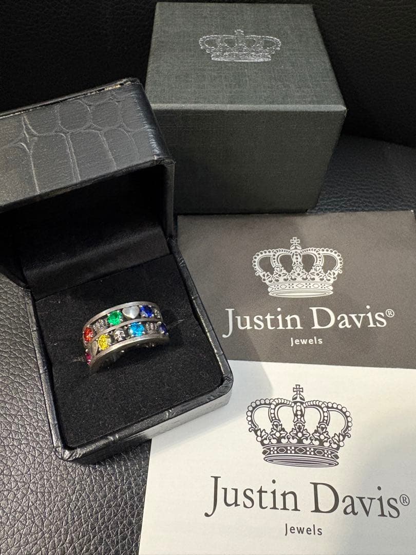 JUSTIN DAVIS リング SRJ580 デュオチャーム マルチ