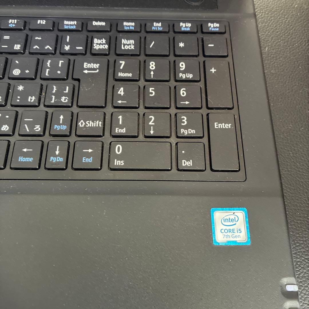 No2 NECノートパソコン　i5-7200U　8GB　HDD512GB