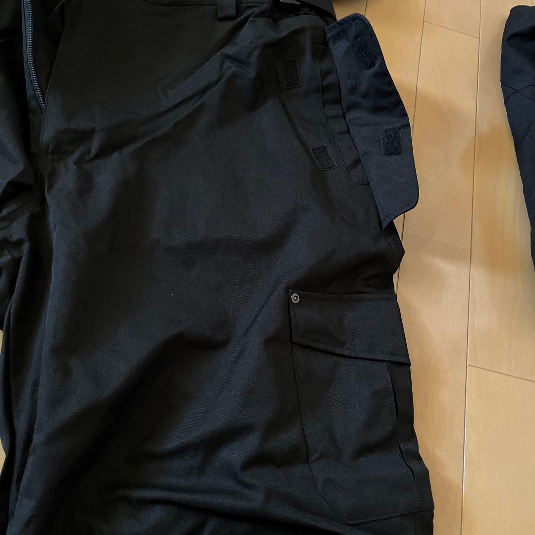 PONTAPS スノーボードウェア上下セット ブラック6L 大きいサイズ