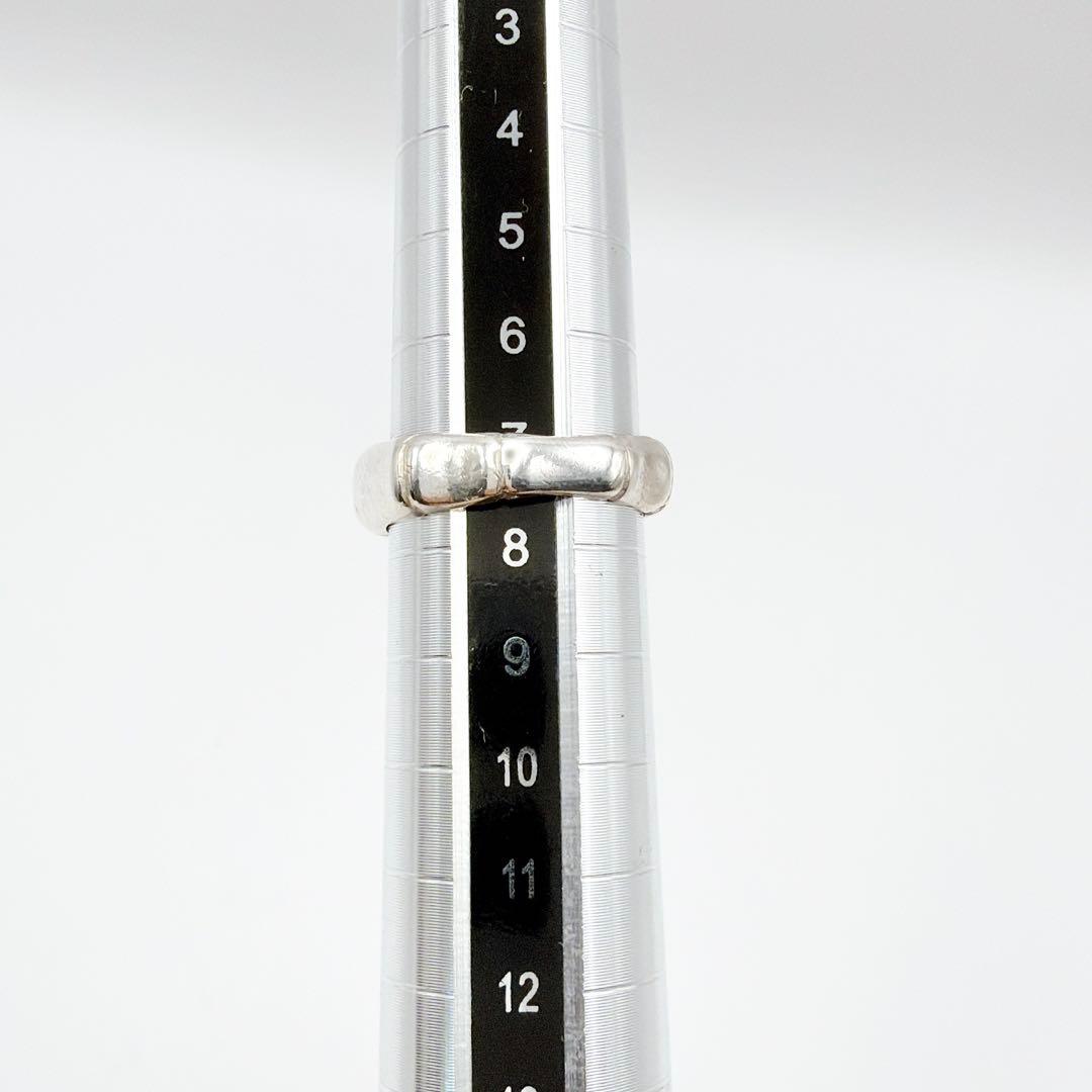 GUCCI オールドグッチ バンブーリング ロゴ刻印 シルバー925