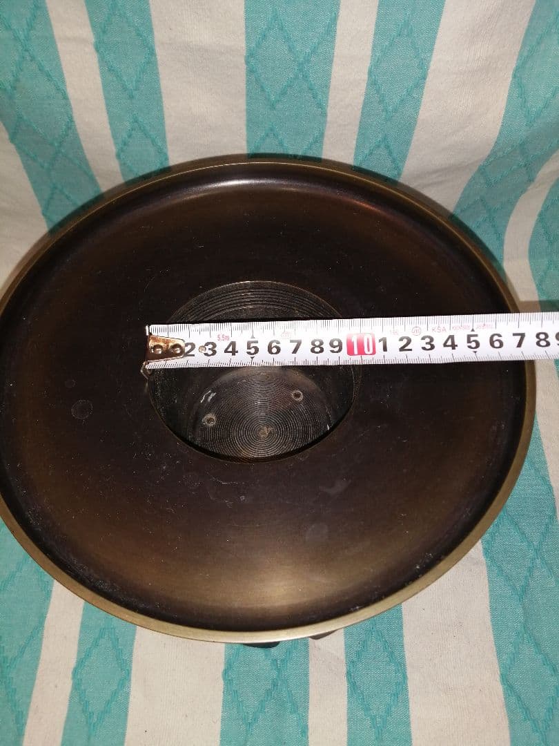 池坊　花器　御玄猪　おげんちょ　唐銅製