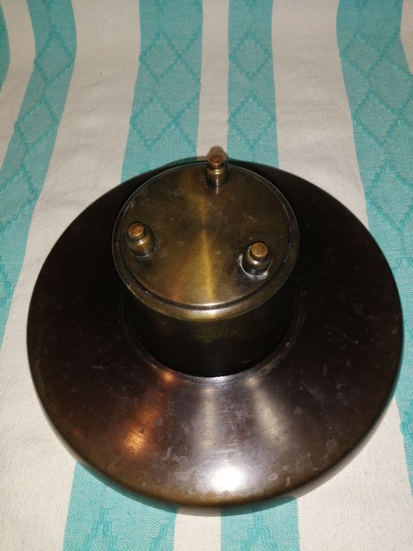 池坊　花器　御玄猪　おげんちょ　唐銅製