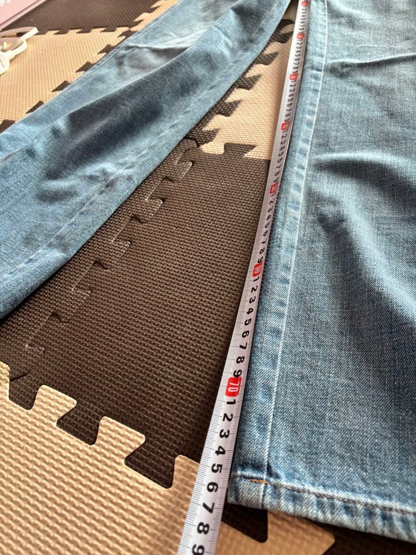 バイラで掲載⭐︎希少！！miu miu デニム 新品タグ付き　サイズ26