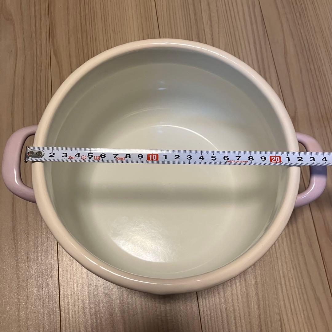 【9月末削除・新品】 ポーランド Emalia Olkusz ホーロー両手鍋