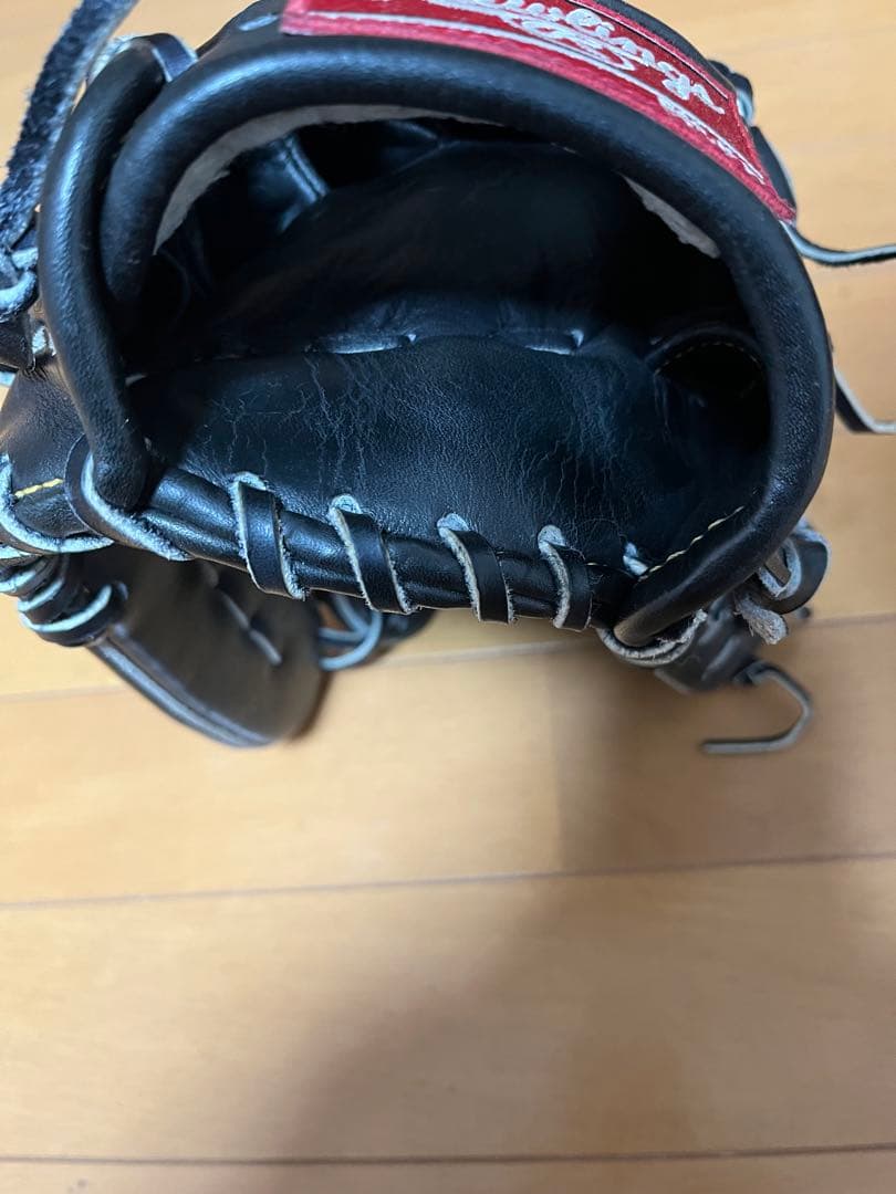 Rawlings 軟式グローブ 黒　投手用