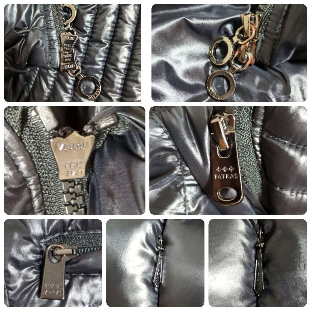 美品 TATRAS SARIN ダウンコート ふわもち 03 L ブラック