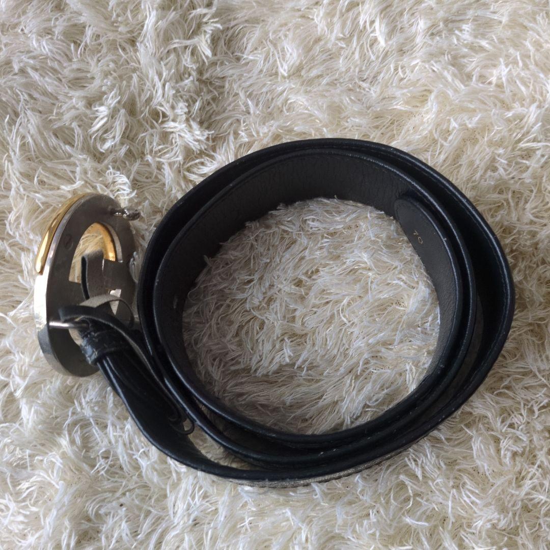 GUCCI グッチ ベルト GG柄 オールドグッチ