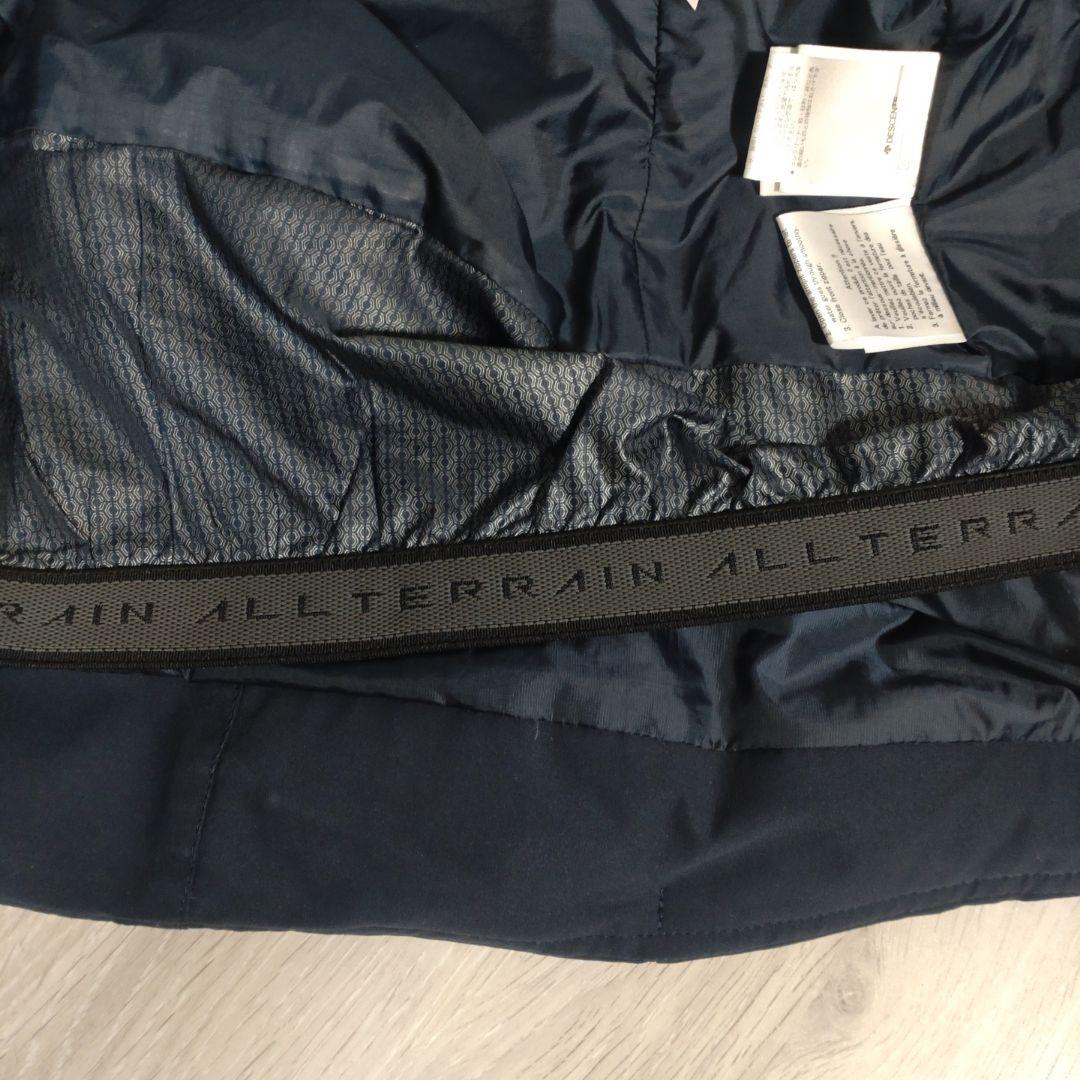 水沢ダウン　オルテライン　マウンテニア　ネイビー 　ダウンジャケット　サイズО