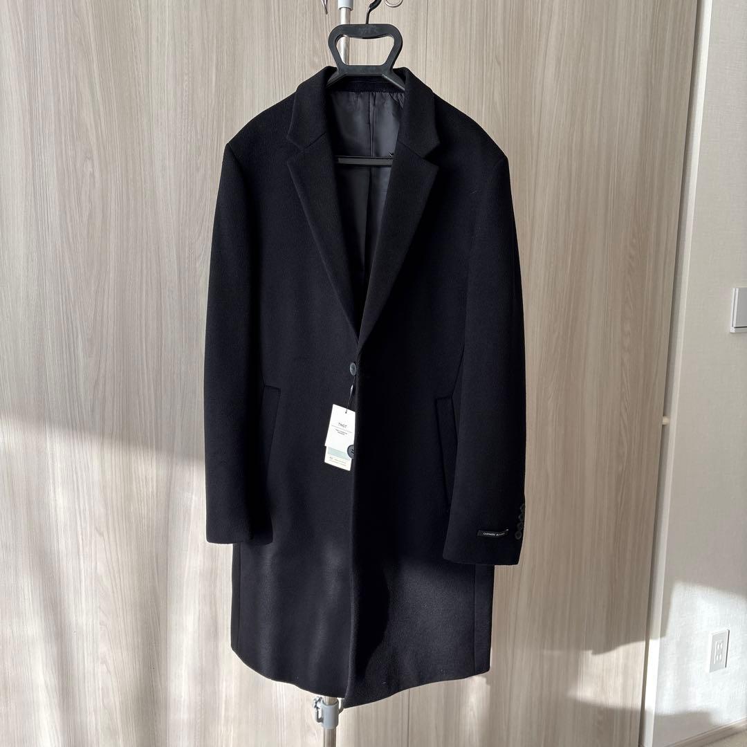 Ｋファッションブランド　TNGT カシミヤ混 チェスターコート