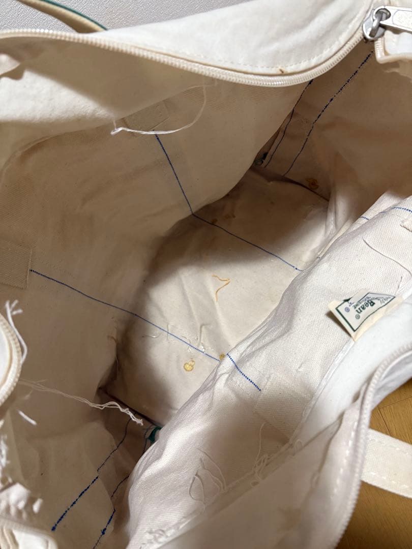 L.lbean 80s 90s キャンバストート 2色タグ