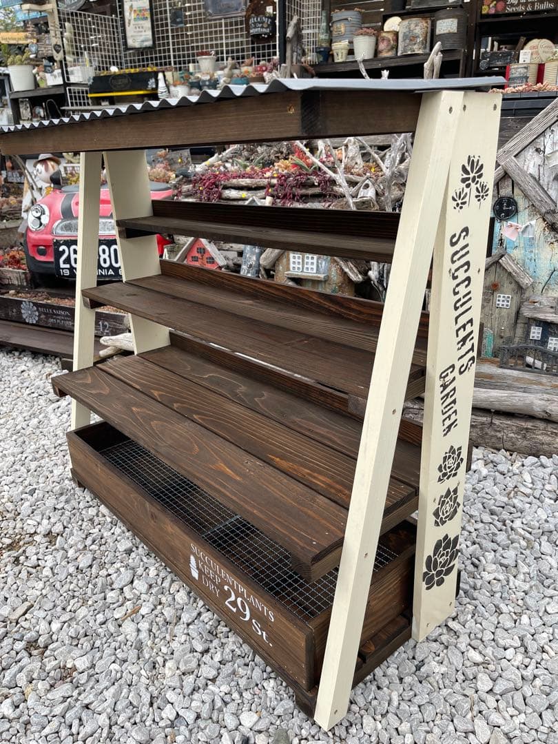 多肉植物棚　GAI-TO2（棚＋トレー）