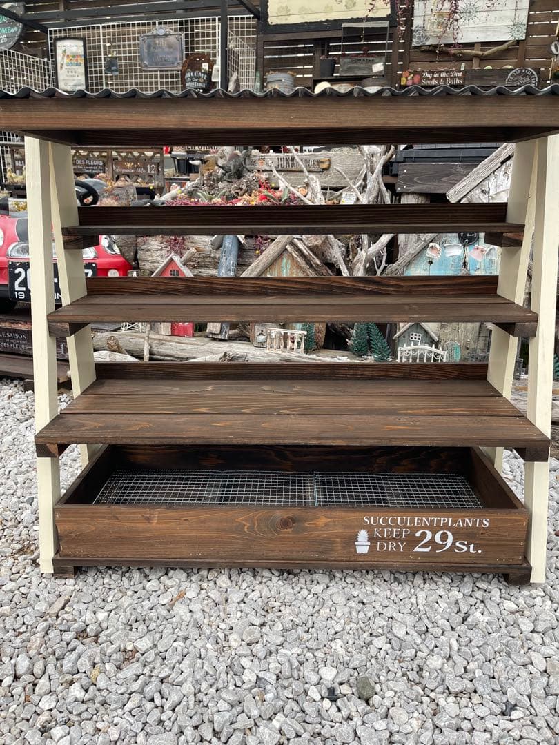 多肉植物棚　GAI-TO2（棚＋トレー）