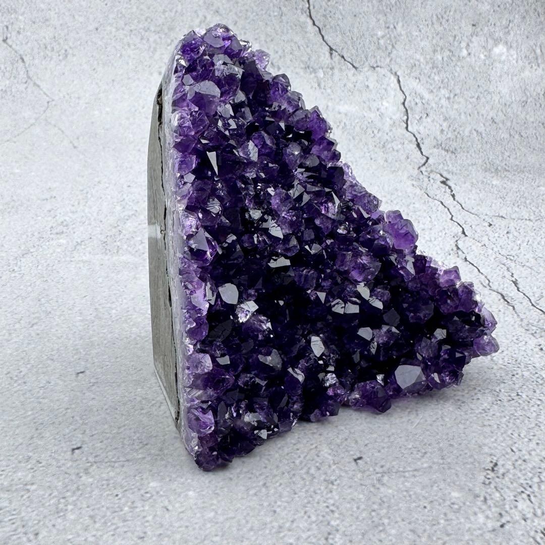 G-179高品質アメジスト クラスター ドーム　ウルグアイ産 高濃度 天然石