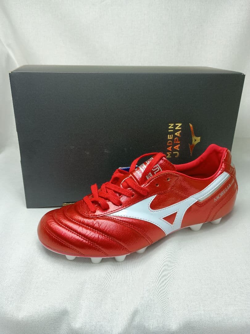 【芸術の赤】 モレリア２JAPAN 日本製 サッカーシューズ パッションレッド