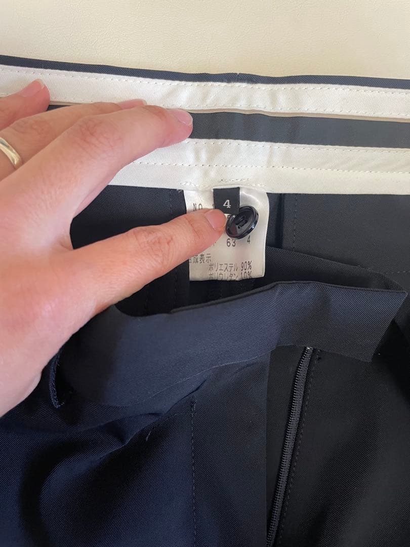 [美シルエット]美品　セオリー　シングルパンツセットアップ　1B ピークドラペル