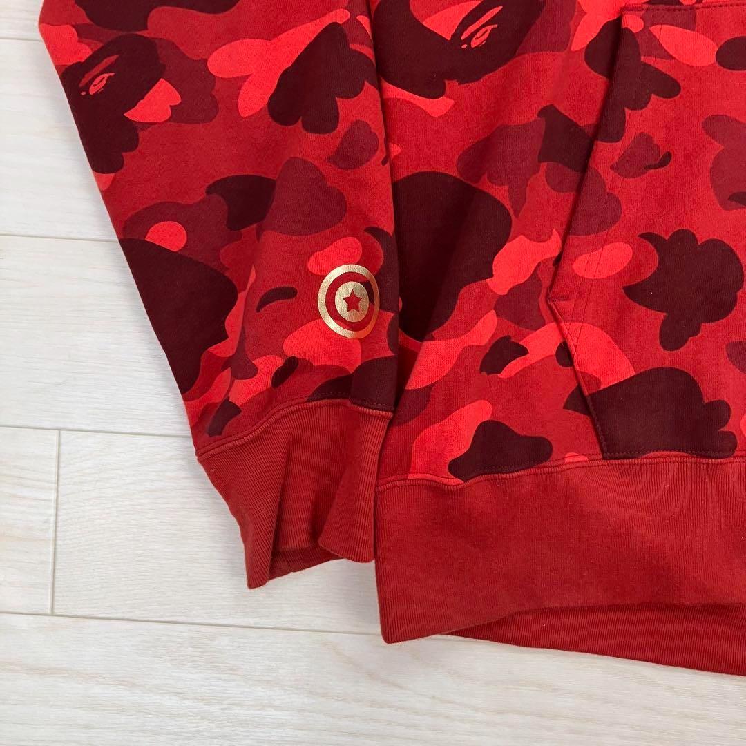 A BATHING APE アベイシングエイプ ダブルシャークパーカー