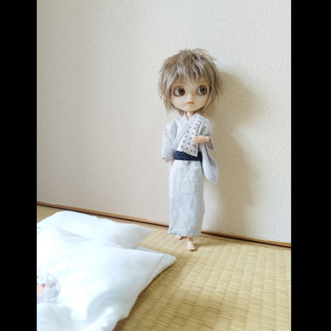 確認用　男の子　オビツ27　ドール　着物　布団　アイシードール　ブライス