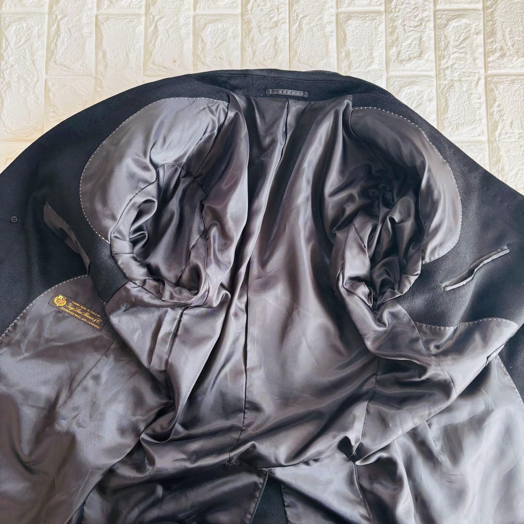 美品❤️ロロピアーナ カシミヤ混 チェスターコート　ロングコート 高級感 黒 M