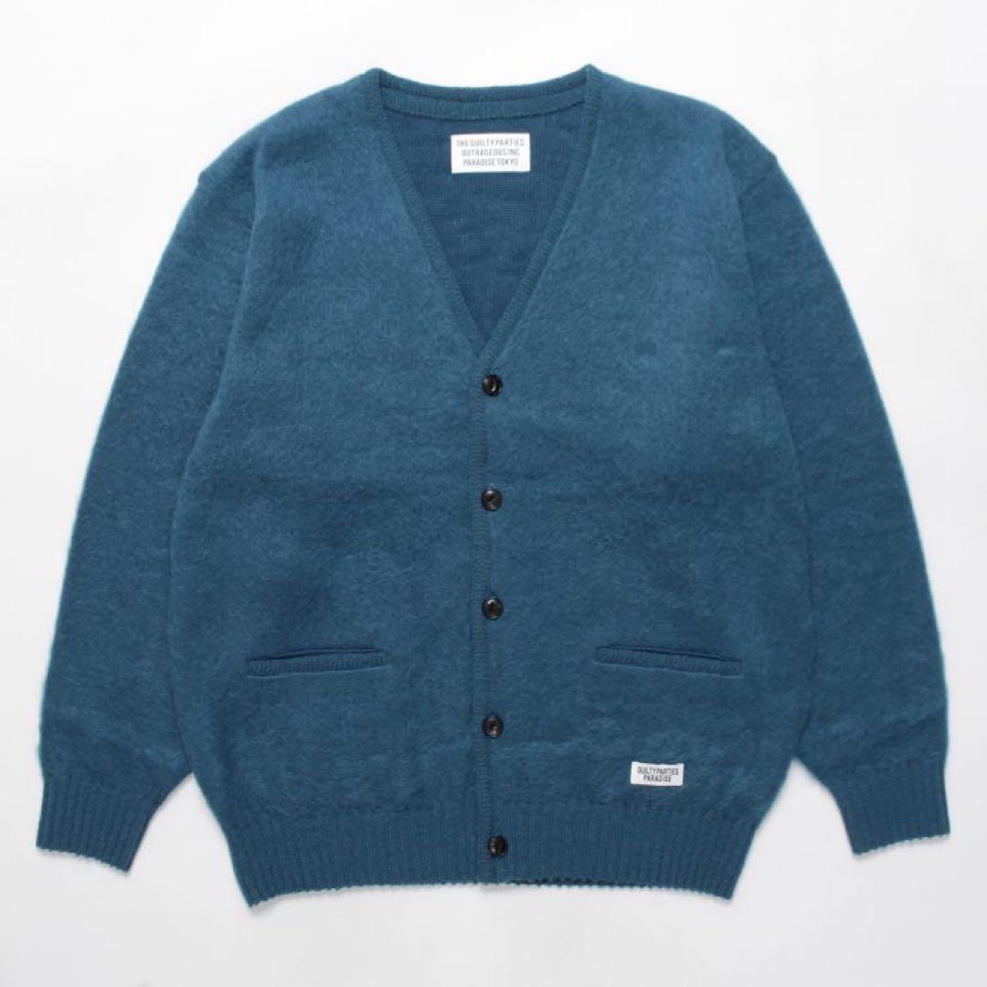値下げWACKO MARIA（ワコマリア） MOHAIR CARDIGAN