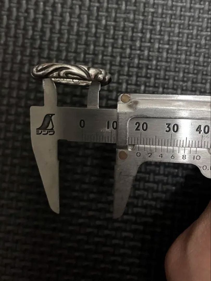 クロムハーツ スクロールバンドリング 20号 正規品 2001年購入