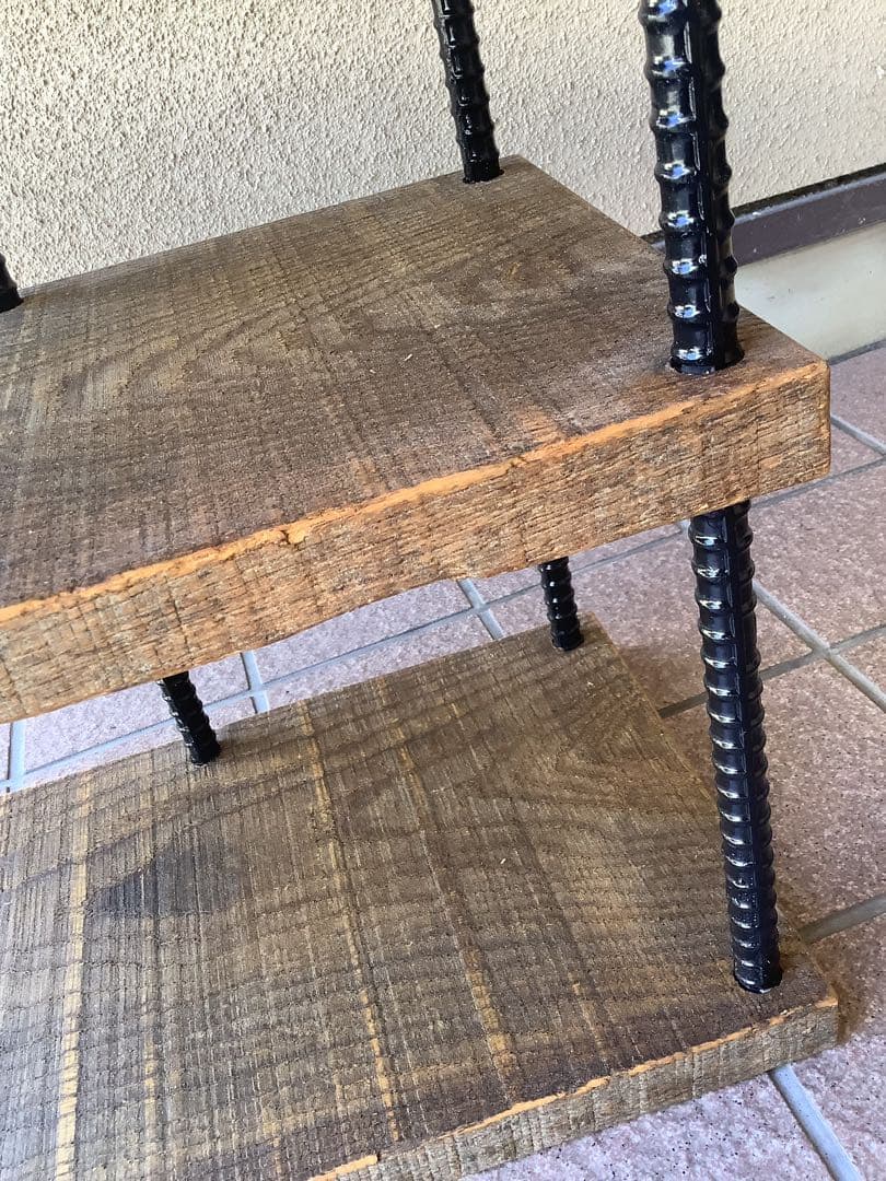 最終価格　アイアン3段シェルフ