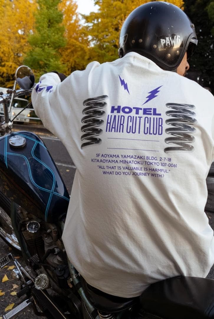 即日発送可　HOTELという名の美容室 2025 HOTEL long T
