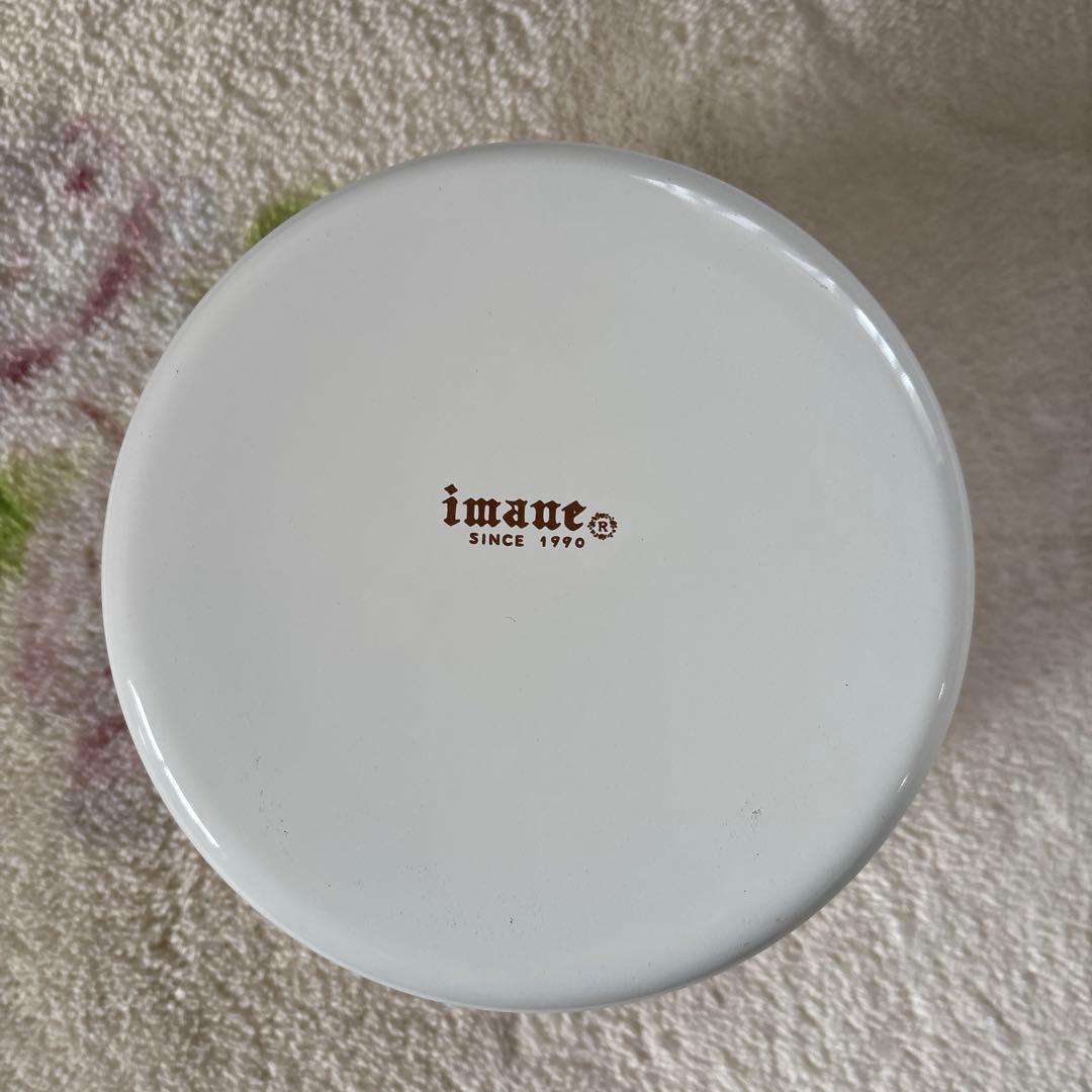 イマン　ホーロー製　プリンセスローズ　丸缶3個セット