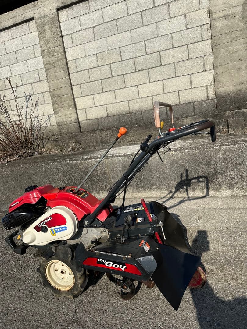 （動作確認済み）三菱農機 歩行型 MMR68 耕運機 中古 エンジンOK!!