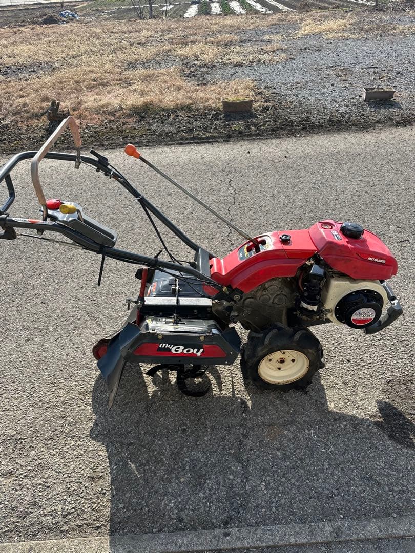 （動作確認済み）三菱農機 歩行型 MMR68 耕運機 中古 エンジンOK!!