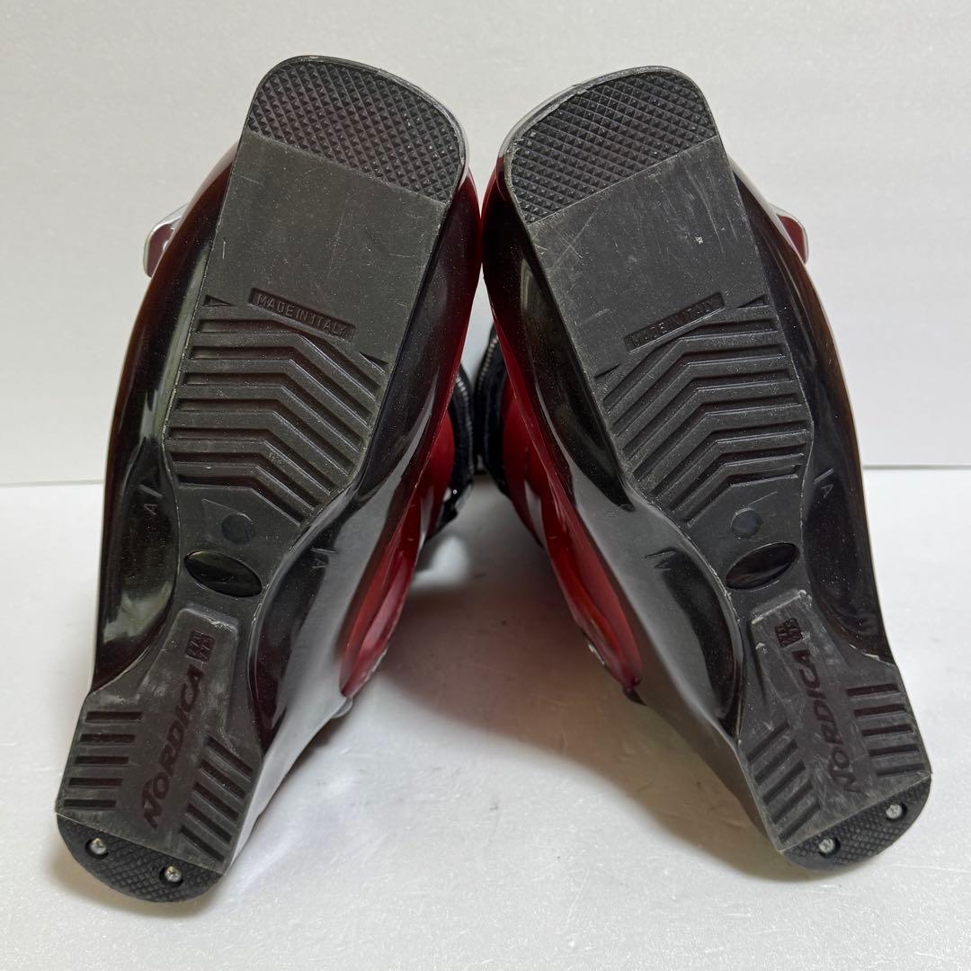 スキーブーツ 27CM27.5cm Nordicaレッド赤色初心者315mm