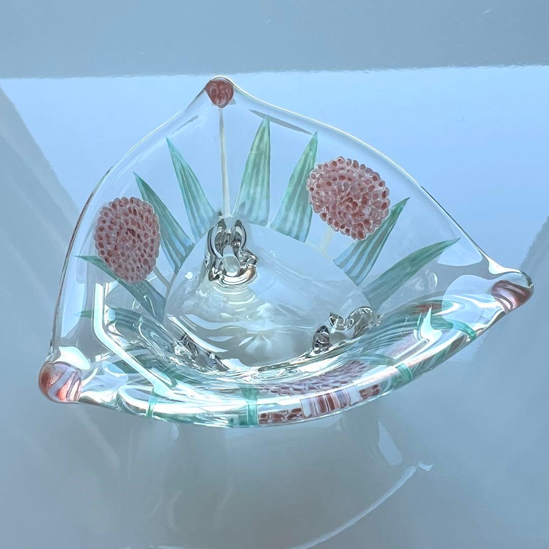 松岡装子 ガラス 器 希少 新品未使用