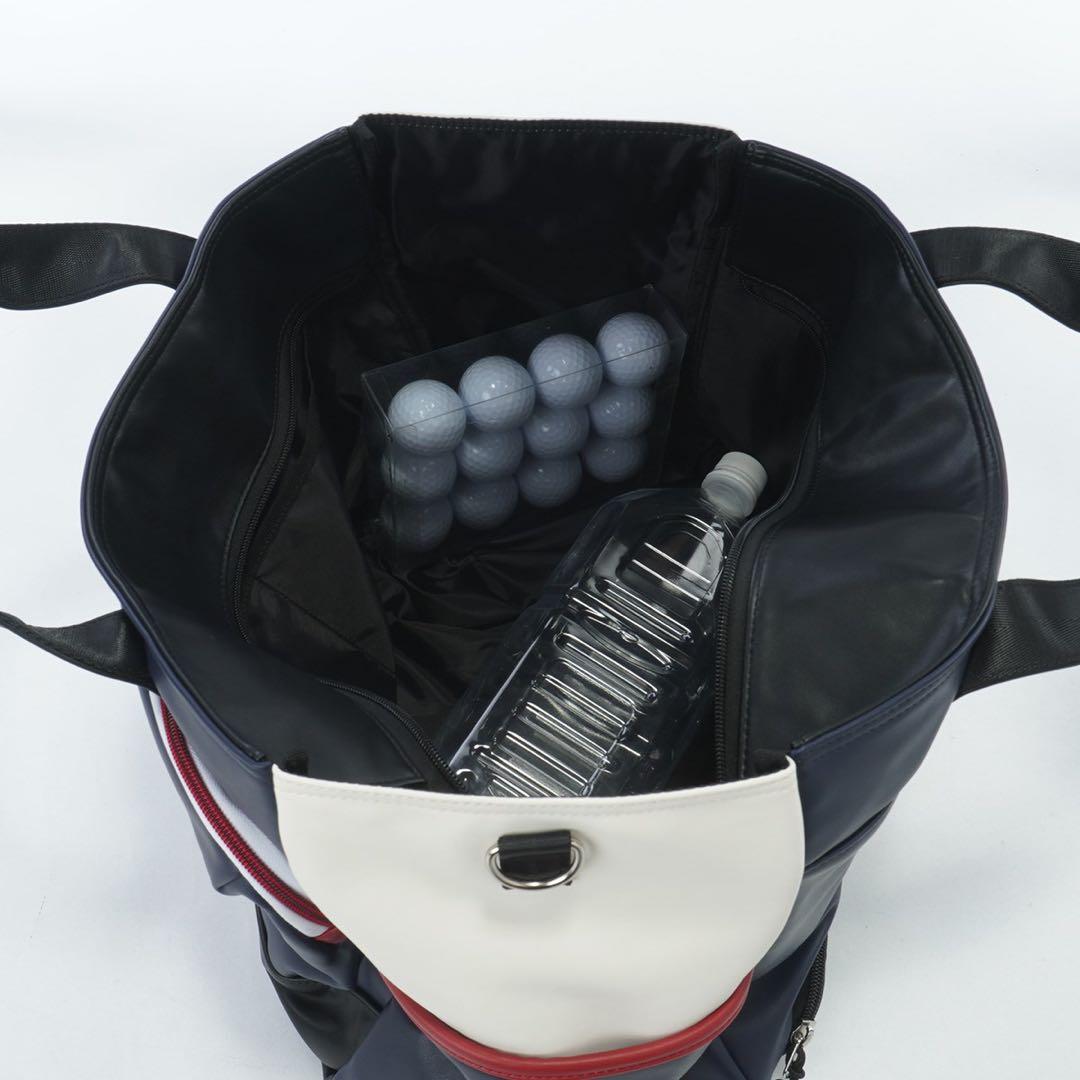 新品★トミーヒルフィガー ゴルフ★ユースフル トートバッグ★ゴルフバッグ黒