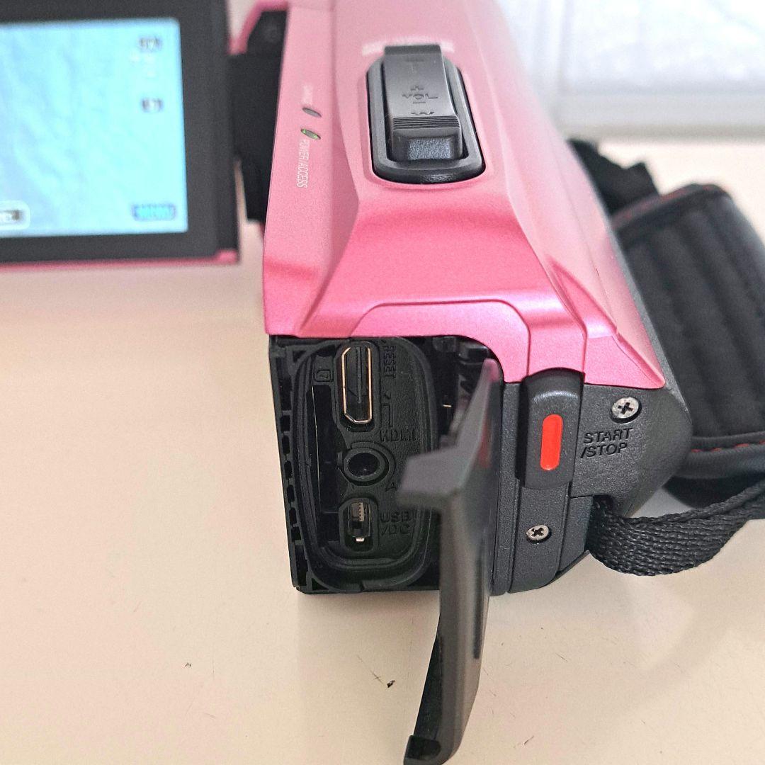Victor JVC GZ-F100-P 2016年製 ビデオカメラ 付属品