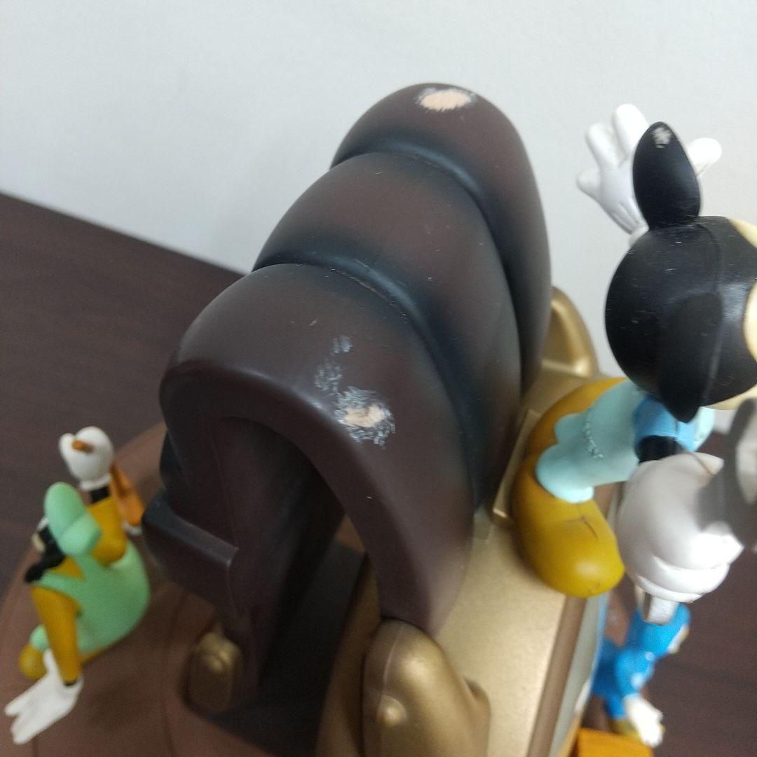 M 希少 非売品 Disney ミッキー置き時計 おっきなうでおき時計