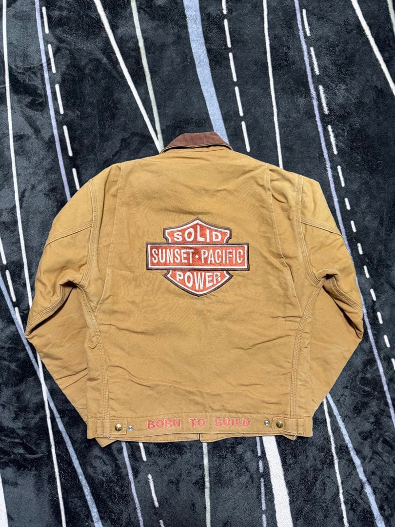 ‼️Vintage フェードカーハート デトロイトジャケット USA製