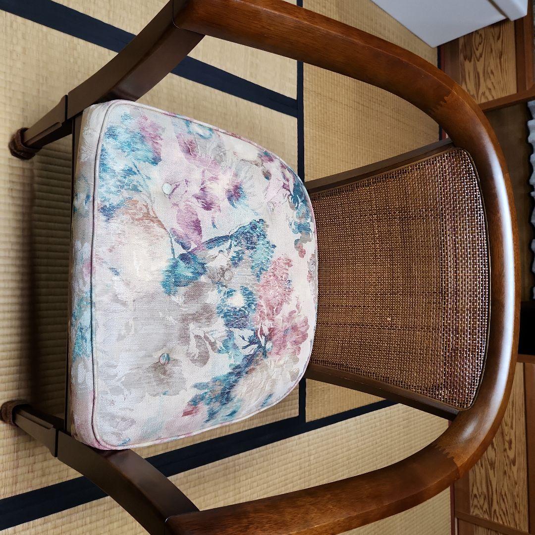 マルニ木工　アームチェア　ダイニングチェア　地中海シリーズ　年代物