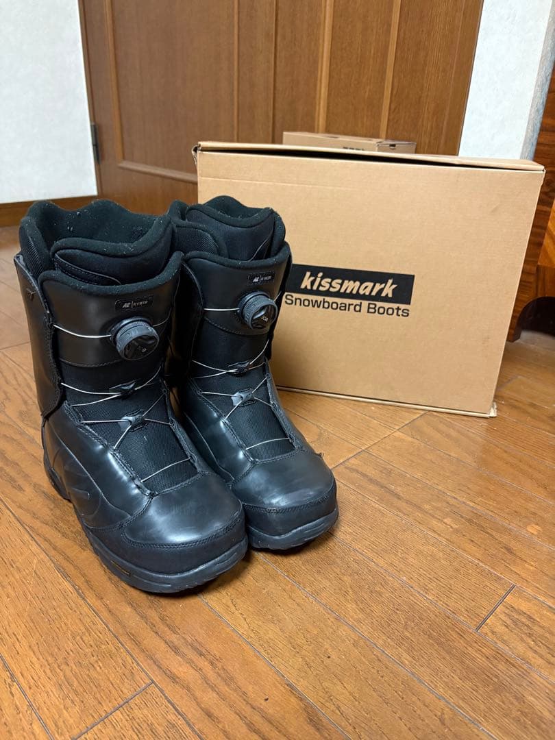 kissmark K2スノーボードブーツ ブラック　27.5cm