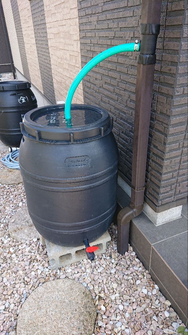 雨水タンク170Lコック付き