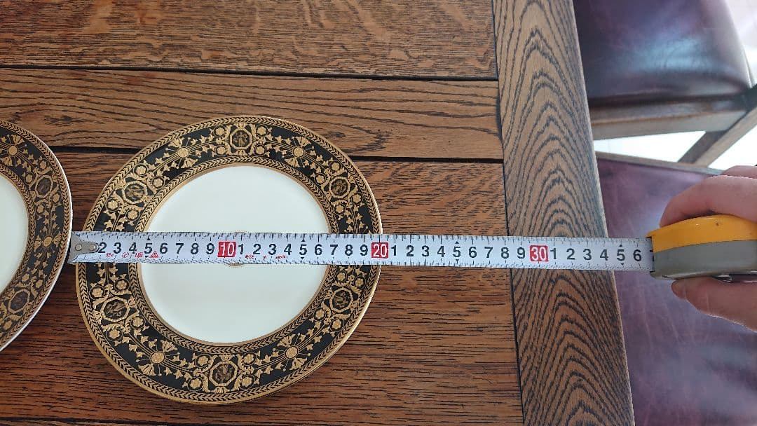 ウェッジウッド アストバリーブラック プレート20cm 3枚