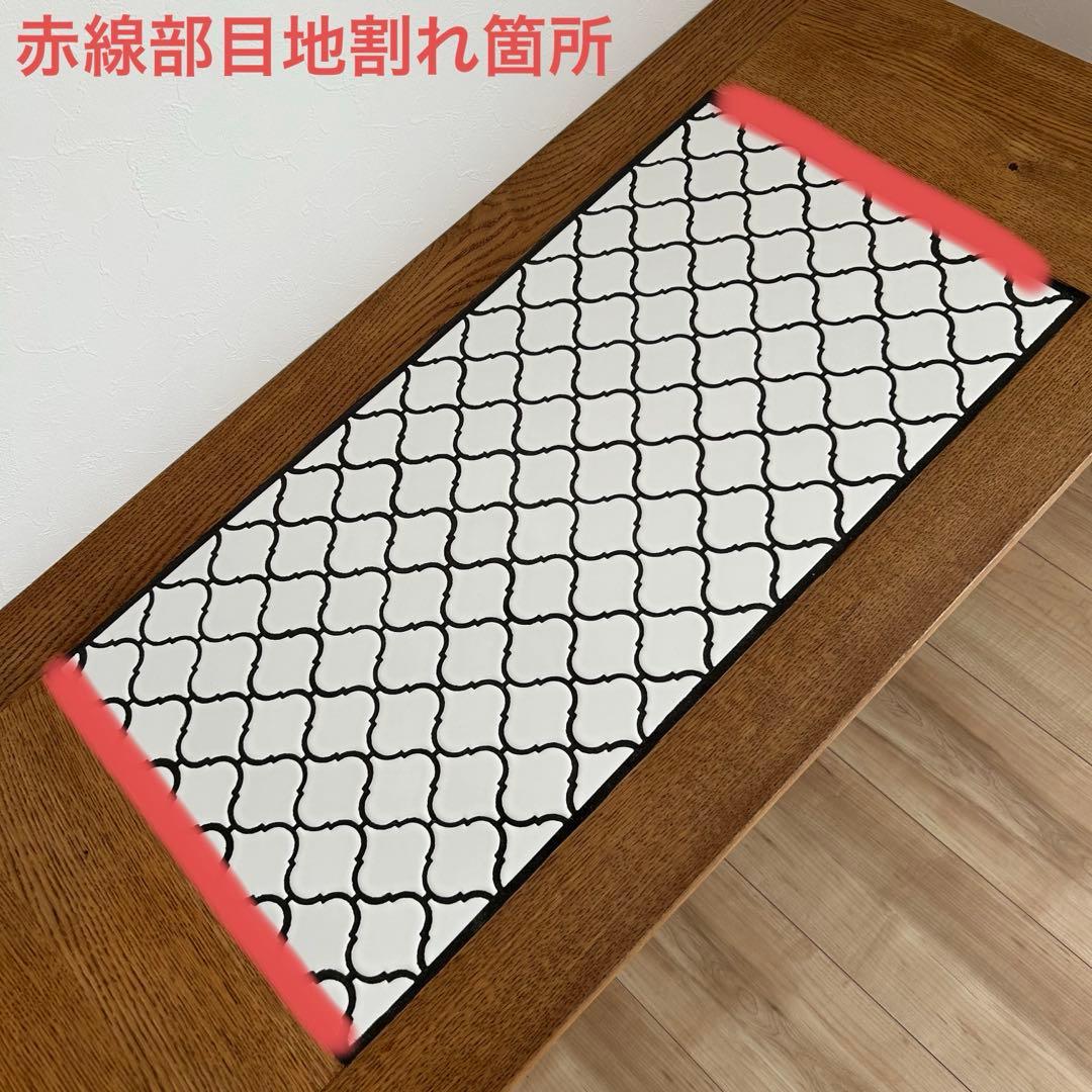 SWICTH リビングテーブル ローテーブル タイル 無垢材 北欧 コラベル