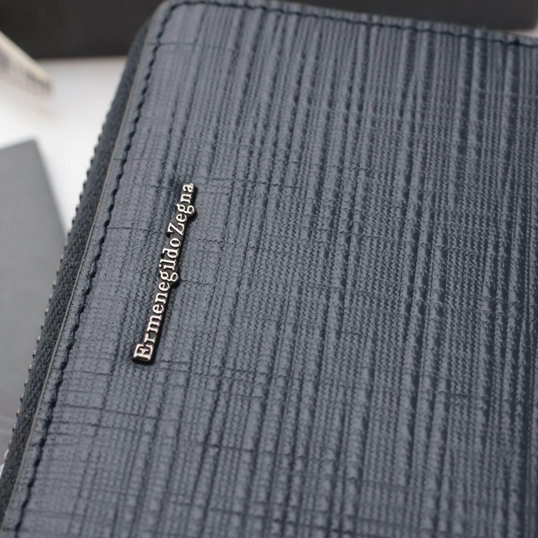 未使用 ゼニア Ermenegildo Zegna ケース カードケース