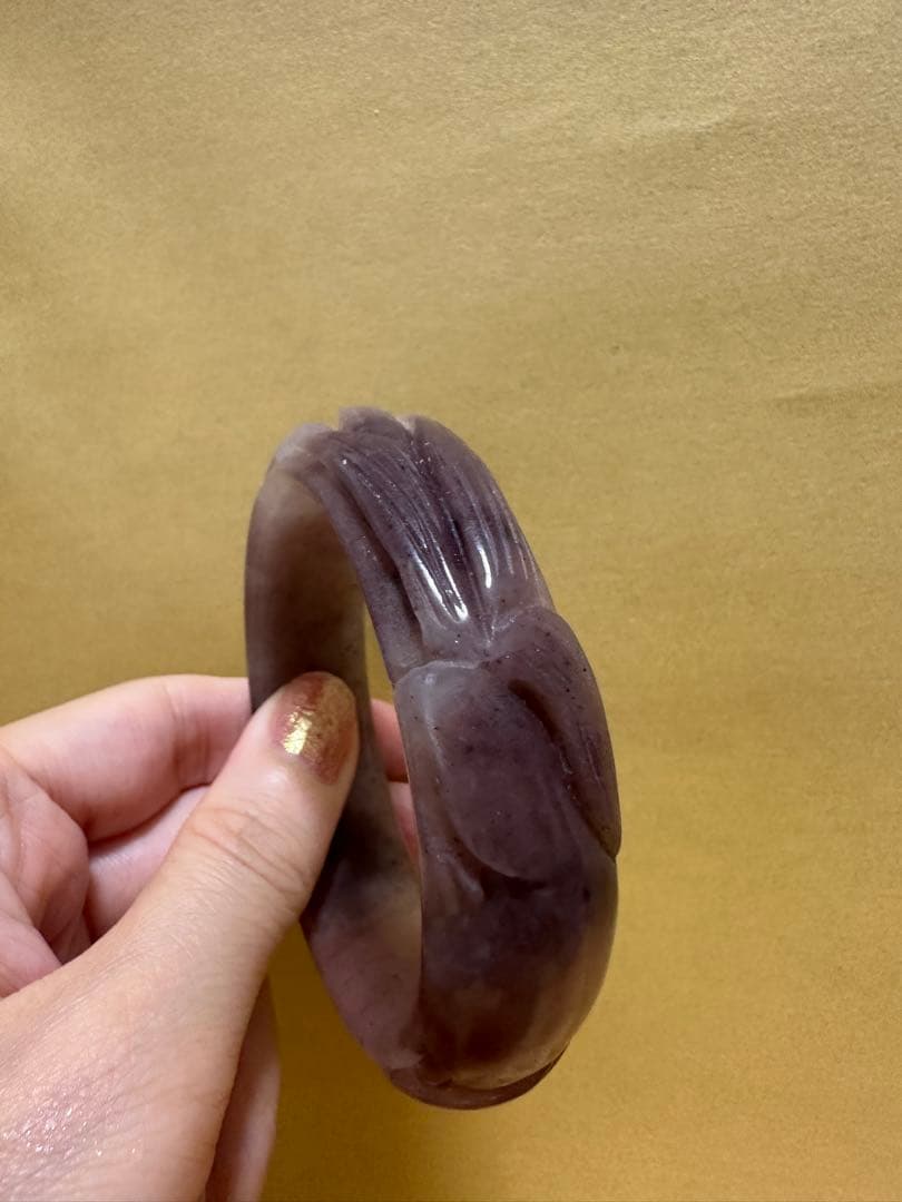 九尾狐バングル　アラセイトウバングル