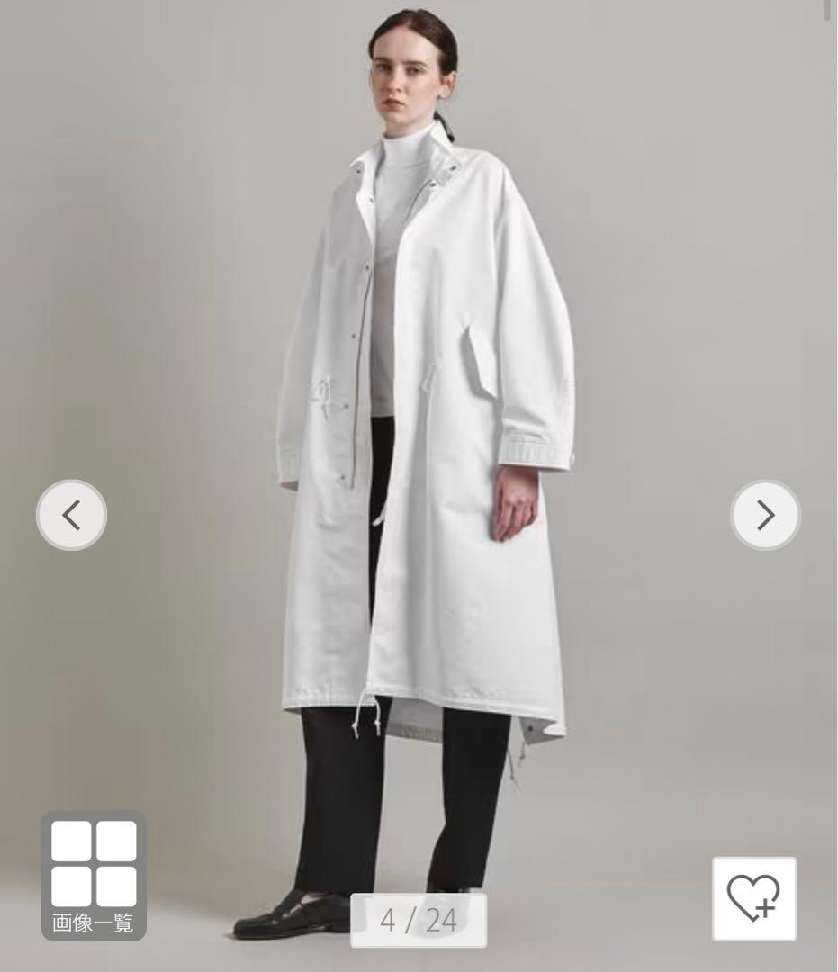 ＜LOEFF＞TCオックス ミリタリー スタンドカラー コート UNISEX